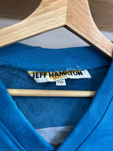 Load image into Gallery viewer, Vintage Jeff Hamilton 2000 San Diego Chargers Leather Rodney Harrison Jersey 2XL
