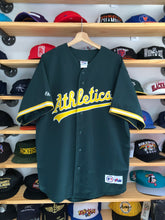 Load image into Gallery viewer, Vintage Majestic Oakland Athletics Miguel Tejada Jersey Size Large
