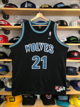Load image into Gallery viewer, Vintage Nike Minnesota Timberwolves Kevin Garnett Swingman Jersey Size XL
