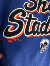 Load image into Gallery viewer, Vintage 2007 Mets Shea Stadium Majestic Short Sleeve Tee 2XL
