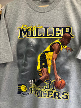 Load image into Gallery viewer, Vintage CSA Indiana Pacers Reggie Miller Player Tee Size Large
