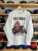 Load image into Gallery viewer, Vintage 1996 Dennis Rodman Bad as I Wanna Be Long Sleeve Tee Large
