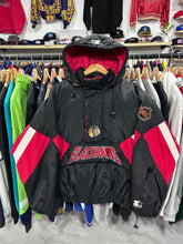 Load image into Gallery viewer, Vintage Starter Chicago Blackhawks pullover Jacket Medium
