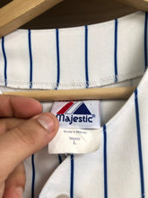 Load image into Gallery viewer, Vintage Majestic New York Mets Pinstripe Blank Jersey Size Large
