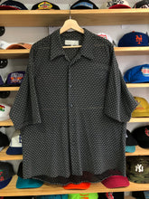Load image into Gallery viewer, Vintage Smash Sheer Patterned Button Shirt Size XL
