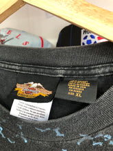 Load image into Gallery viewer, Vintage 2002 Harley Davidson 100 Year Anniversary AOP Tee Size XL/2XL
