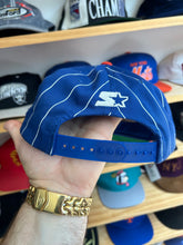 Load image into Gallery viewer, Vintage Starter 80s New York Knicks Pinstripe Old Logo SnapBack
