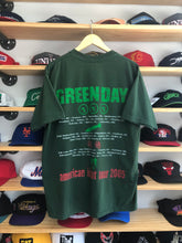 Load image into Gallery viewer, Vintage 2005 Green Day American Idiot Parking Lot Boot Tour Tee Size Large
