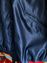 Load image into Gallery viewer, Vintage Rawlings Brooklyn Cyclones Game Worn Satin Bomber Jacket Size 2XL
