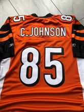 Load image into Gallery viewer, Vintage Reebok Cincinnati Bengals Chad Johnson Authentic Jersey Size 52
