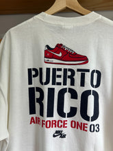 Load image into Gallery viewer, Vintage 2003 Nike Air Force 1 Puerto Rico Tee 2XL
