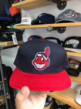 Load image into Gallery viewer, Vintage Starter Cleveland Indians Chief Wahoo Logo Snapback
