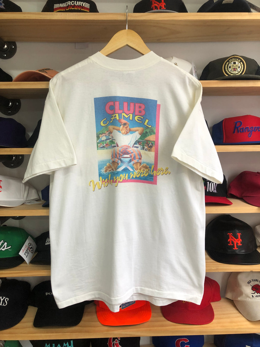Vintage 1992 Camel Cigarettes Club Camel Tee Size XL