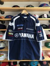 Load image into Gallery viewer, Vintage JH Design Yamaha Racing Button Shirt Size 2XL
