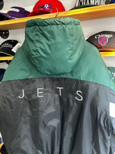 Load image into Gallery viewer, Vintage 90s Pro Player New York Jets Full Zip Hooded Jacket Medium / Large
