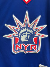 Load image into Gallery viewer, Mitchell &amp; Ness Wayne Gretzky New York Giants Hockey Jersey Size Small

