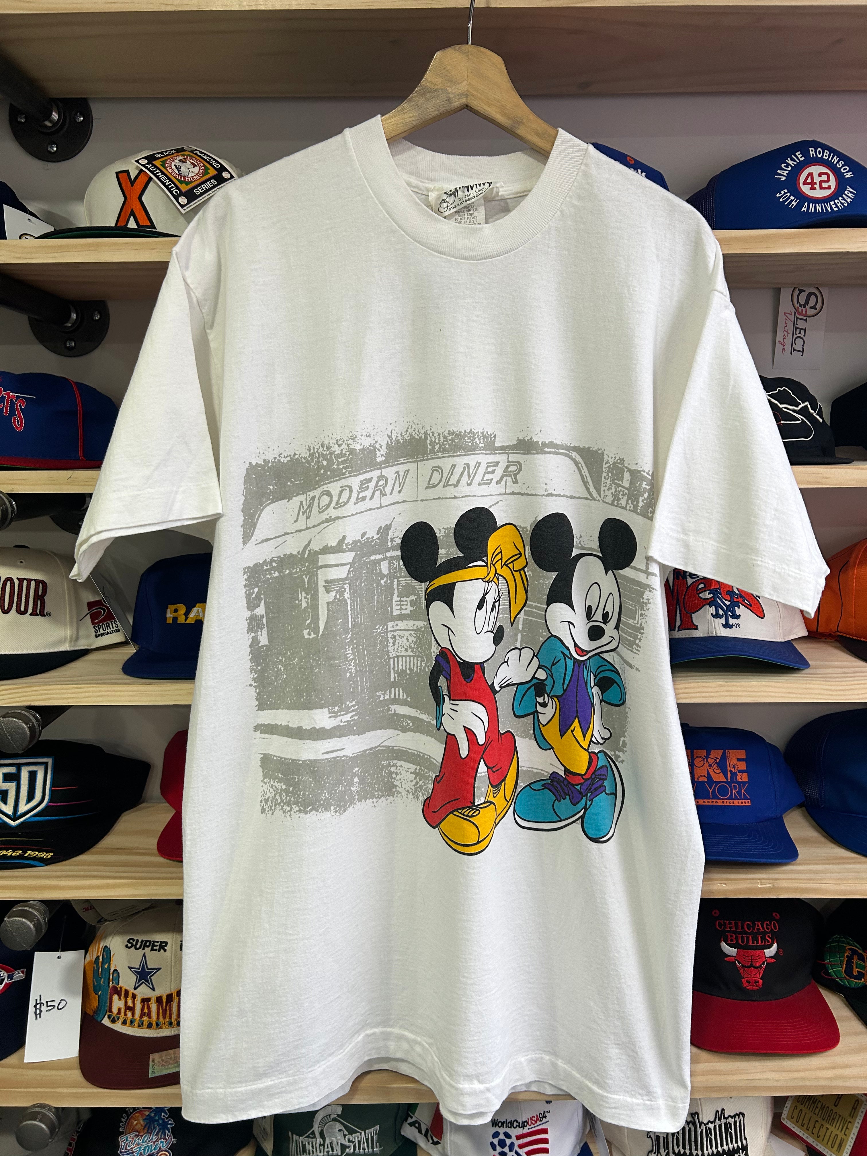 Vintage 90s Disney Mickey & Minnie Mouse Tee XL – Select