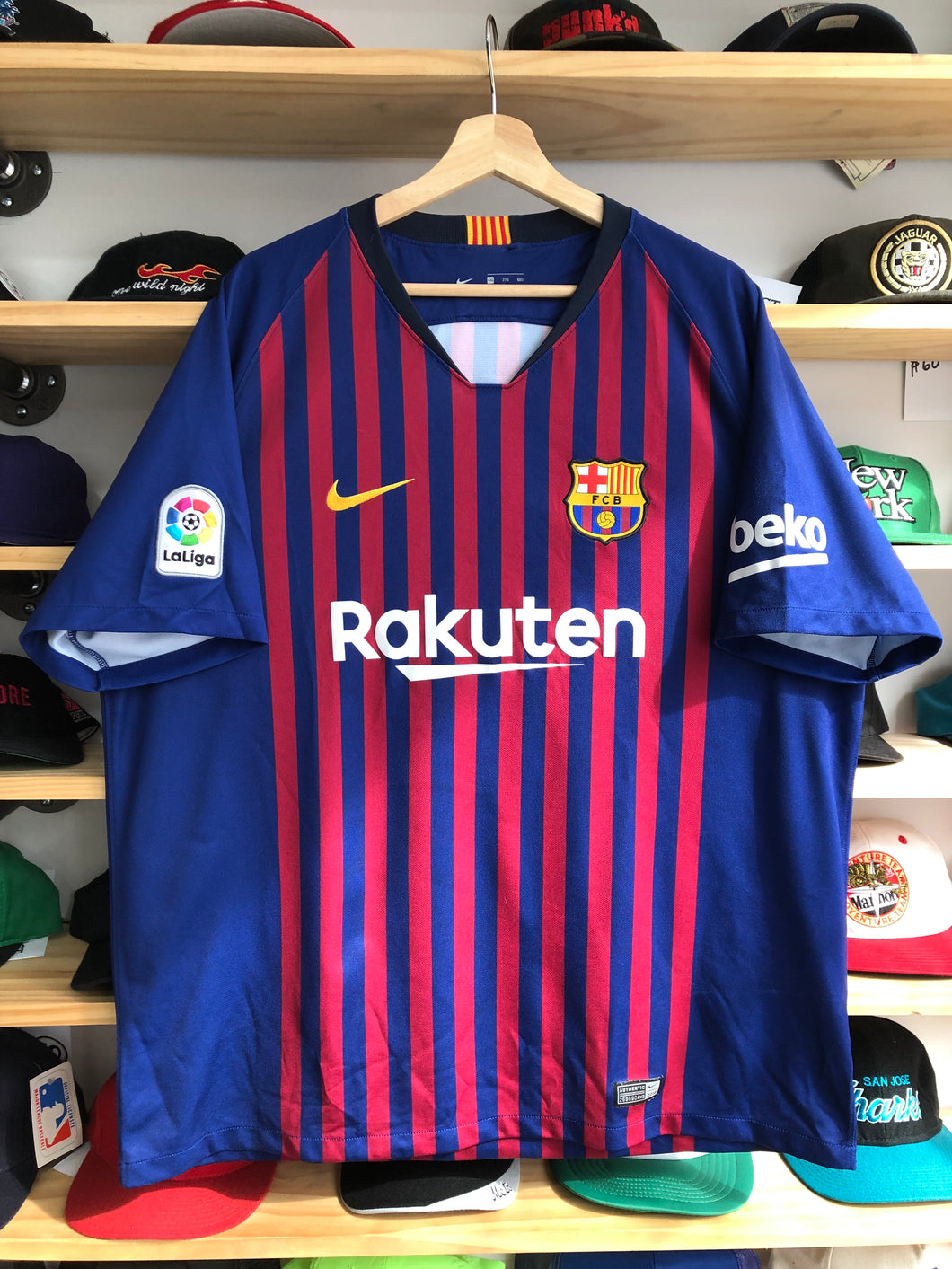 2018 Nike Barcelona FC Philippe Coutinho Soccer Jersey Size 2XL