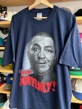 Load image into Gallery viewer, Vintage 90s Three Stooges Why Soitenly! Tee XL
