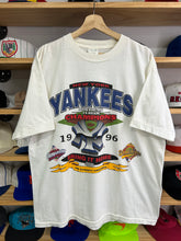 Load image into Gallery viewer, Vintage 1996 NY Yankees AL Champions Dynasty Tee XL
