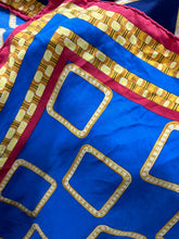 Load image into Gallery viewer, Vintage Cartier Made in France Silk Scarf 32x34
