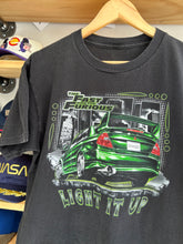 Load image into Gallery viewer, Vintage The Fast and the Furious Light it Up Mitsubishi Lancer Tee Medium
