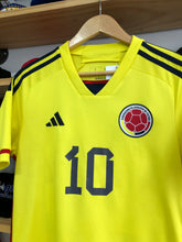 Load image into Gallery viewer, 2022 Adidas Team Colombia  Juan Fernando Quintero Jersey Size Small
