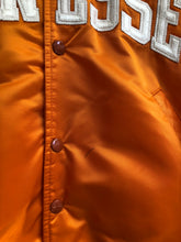 Load image into Gallery viewer, Vintage 80s Starter University Tennessee Satin Bomber Jacket Size Small
