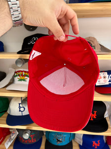 Vintage Yankees Red Twill Nissan Custom Snapback