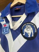 Load image into Gallery viewer, Vintage 1992 Canterbury Bankstown Bulldogs Rugby Jersey Size Medium
