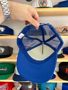 Vintage Yankees Royal Blue Foam Mesh Trucker Custom Snapback