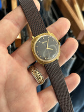 Load image into Gallery viewer, Vintage 1960s Seiko Gold Plated Cushion 23 Jewels Textured Case Mechanical Wind Watch
