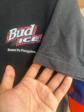 Load image into Gallery viewer, Vintage 90s Bud Ice Penguin Promo Tee Size Large
