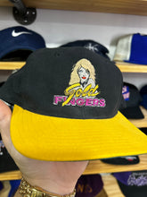 Load image into Gallery viewer, Vintage Gold Fingers Strip Club SnapBack Hat
