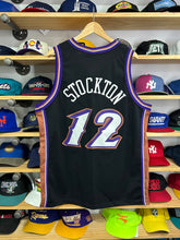 Load image into Gallery viewer, Vintage NWT Nike Utah Jazz John Stockton Swingman Jersey XL
