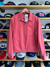Load image into Gallery viewer, Vintage 90s Polo Ralph Lauren Salmon / pastel Harrington Jacket Large
