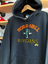 Load image into Gallery viewer, Vintage 2000s Nike SB Rosswell RayGuns Hoodie Size Large
