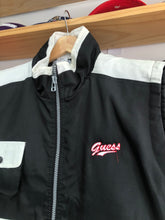 Load image into Gallery viewer, Vintage Guess Boot Zip Up Nylon Puffer Vest Size L/XL
