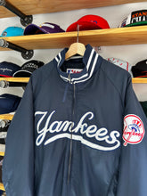 Load image into Gallery viewer, Vintage Majestic New York Yankees Dugout Script Jacket Medium
