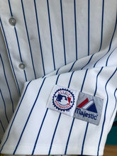 Load image into Gallery viewer, Vintage Majestic New York Mets Pinstripe Blank Jersey Size Large
