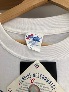 Deadstock Vintage Majestic New York Yankees Derek Jeter Long Sleeve Tee Size XL