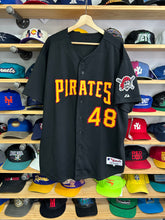 Load image into Gallery viewer, Vintage Majestic Pittsburgh Pirates Oliver Perez Authentic Jersey NWT 52 XXL
