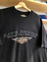 Load image into Gallery viewer, 2009 Harley Davidson Life Begins San Francisco Tee Size XL
