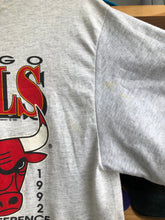 Load image into Gallery viewer, Vintage Trench Chicago Bulls 1992 Eastern Conference Champions Tee Size Large

