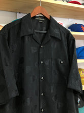 Load image into Gallery viewer, Vintage Stacy Adams Spiral Camp Button Shirt Size Large
