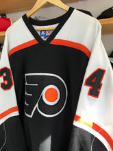 Load image into Gallery viewer, Vintage Starter Philadelphia Flyers John Vanbiesbrouck Jersey Size Large
