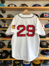 Load image into Gallery viewer, Vintage Majestic Cleveland Indians Satchel Paige Cooperstown Collection Jersey Size XL
