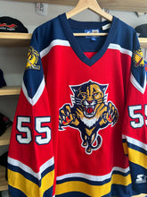 Load image into Gallery viewer, Vintage 90s Starter Florida Panthers Jovanovski Jersey 2XL
