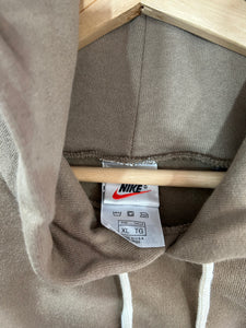 Vintage 90s Deadstock Nike Made in USA Tan / Beige Hoodie XL