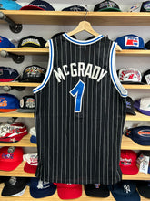 Load image into Gallery viewer, Vintage Reebok Tracy Mcgrady Orlando Magic Hardwood Classic Pinstripe Authentic Jersey 44 Large
